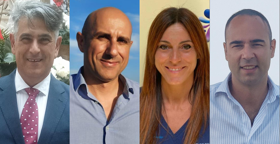Chicco Argiolas, Antonio Assaretti, Antonella Gallucci e Matteo Mereu