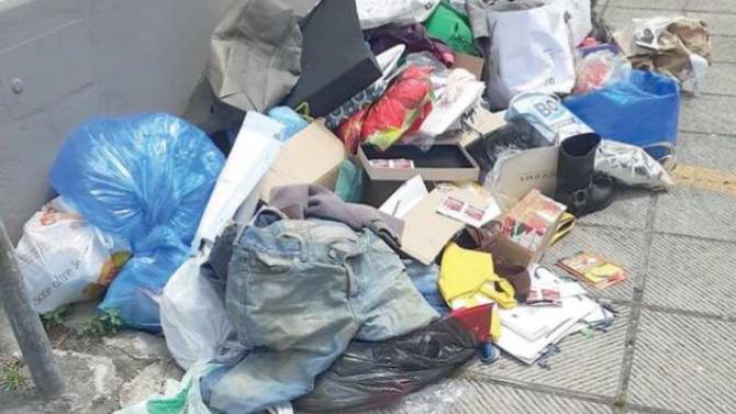 Abbandono di rifiuti verificati da vigili e ispettori Alia