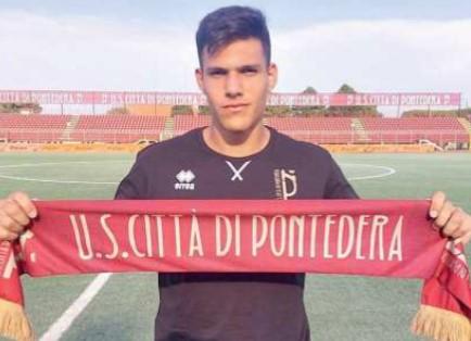 
	La prima foto in maglia granata dell&rsquo;attaccante Gabriele Selleri

