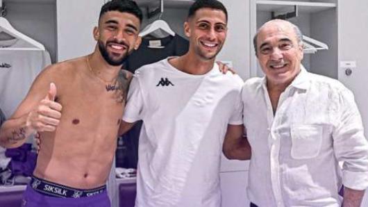 Gonzalez, Mandragora e Commisso (Foto Acf Fiorentina)