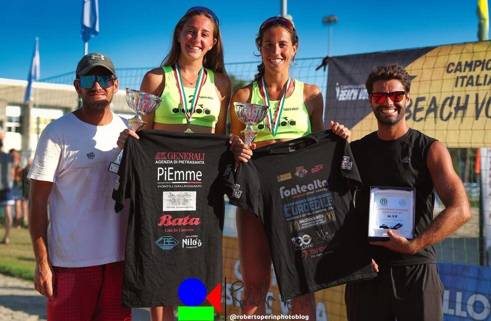Davide Chiappini (allenatore) insieme a Eugenio Amore, Aurora Mattavelli, Claudia Puccinelli e Alessandro Gatterelli