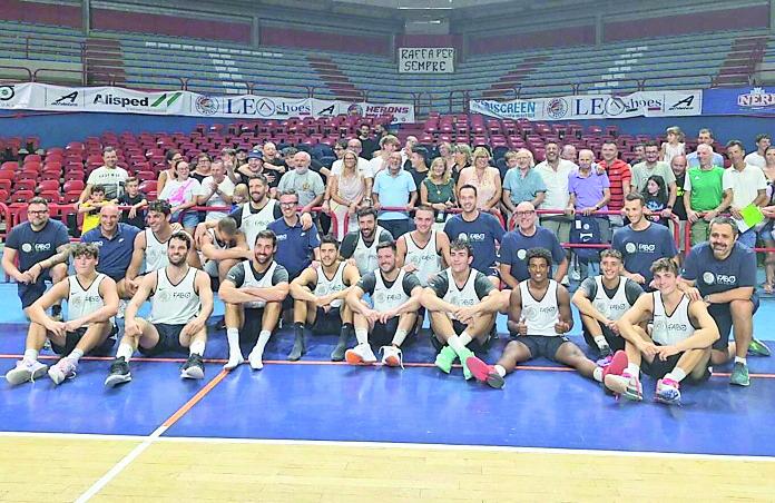 Fabo Herons Montecatini, bagno di folla al primo allenamento