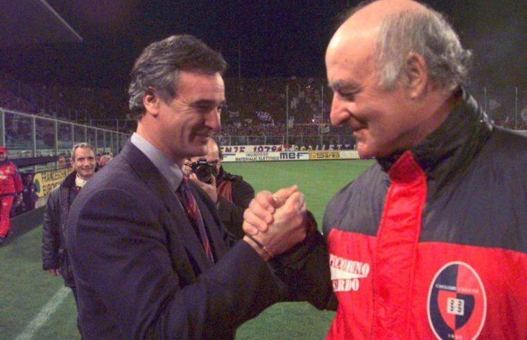 Addio a Mazzone, il cordoglio del Cagliari Calcio e di Claudio Ranieri: «Grazie di tutto, Mister»