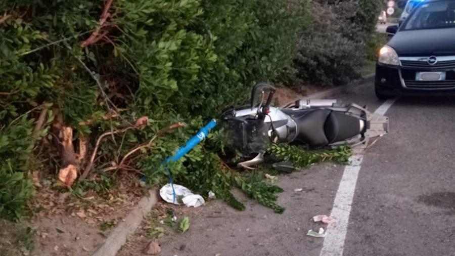 Olbia, scontro auto-moto: due feriti gravi