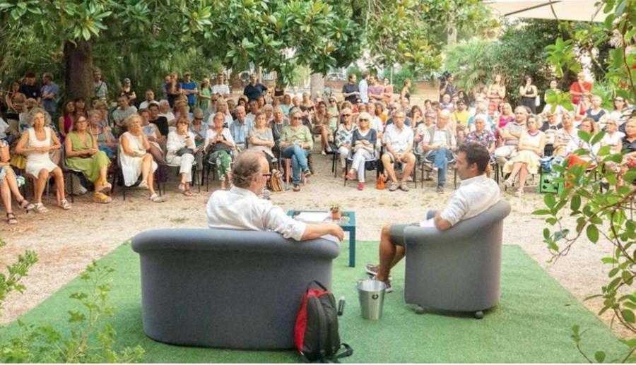 
	L&rsquo;incontro con Francesco Bruni venerd&igrave; a Villa Maria (foto Stefanini/Silvi)

