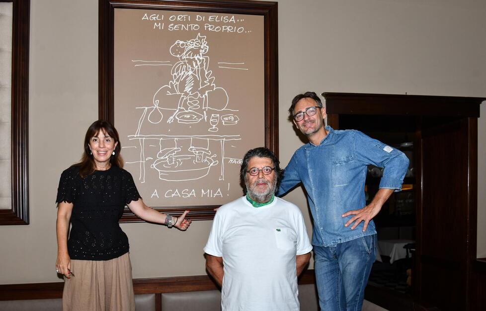 Da sinistra: Silvia Pacini, Paolo Barbieri e Samuele Cosentino (Foto Sernacchioli)
