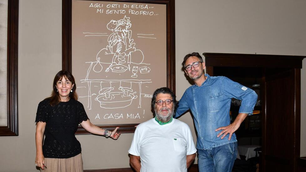 Da sinistra: Silvia Pacini, Paolo Barbieri e Samuele Cosentino (Foto Sernacchioli)