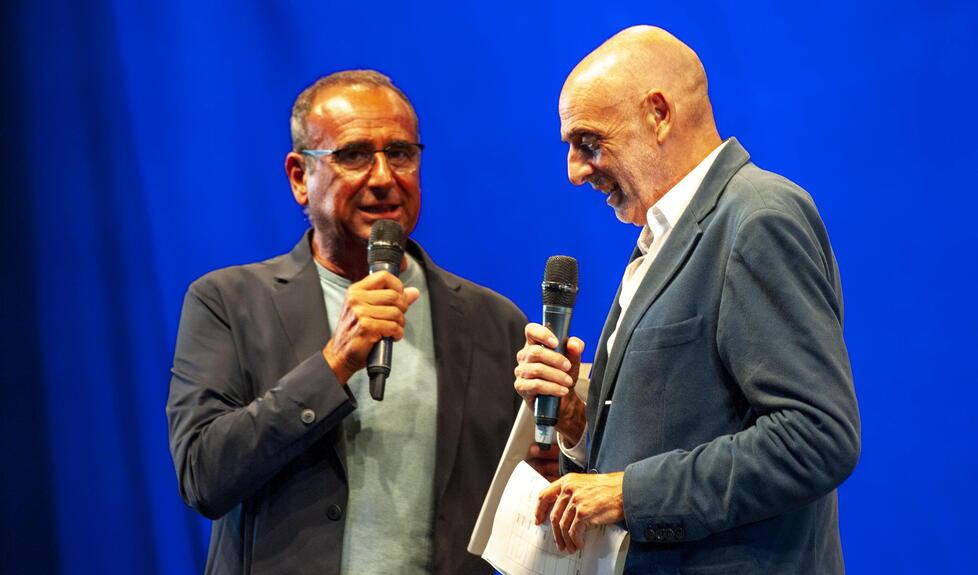 Carlo Conti e Paolo Brosio