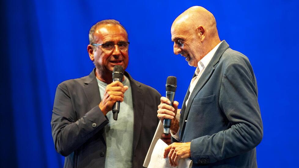 Carlo Conti e Paolo Brosio