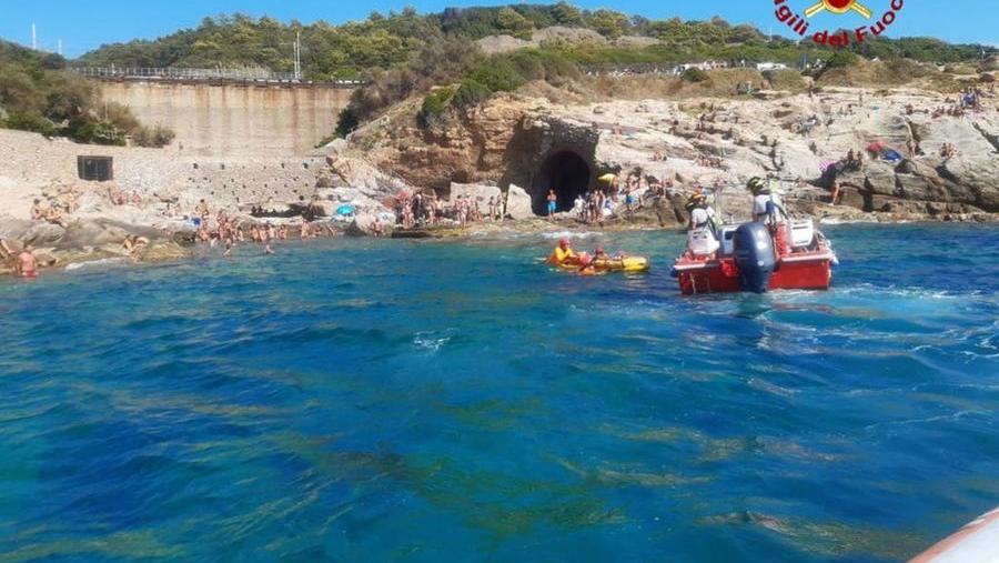 L'intervento dei vigili del fuoco 