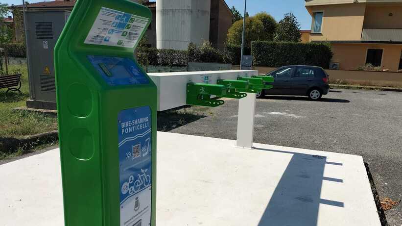 Santa Maria a Monte, i ladri mettono ko la postazione di bike sharing appena inaugurata<br>