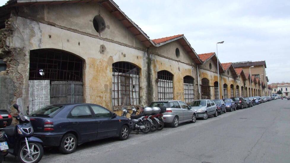 I capannoni dell’ex Pirelli in via della Meridiana