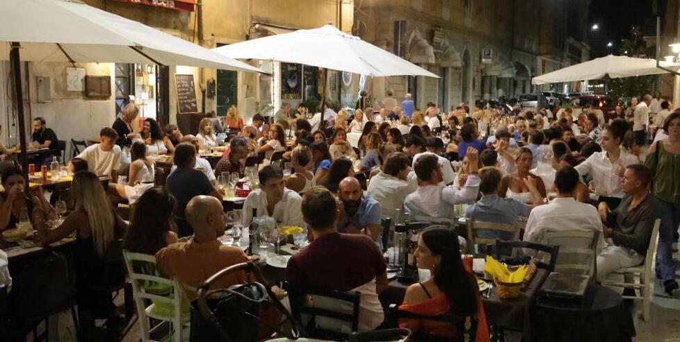 Notte bianca in centro città