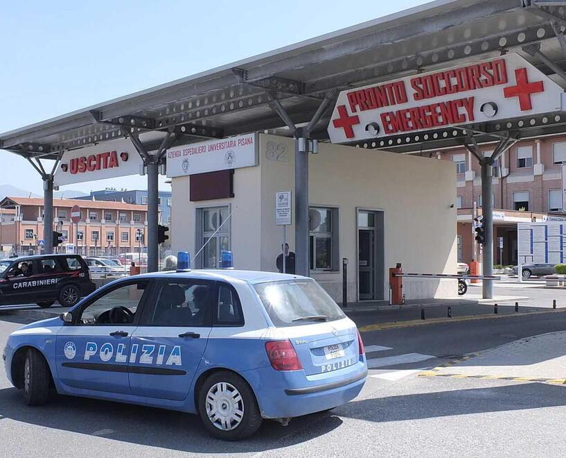Il pronto soccorso dell’ospedale di Cisanello
