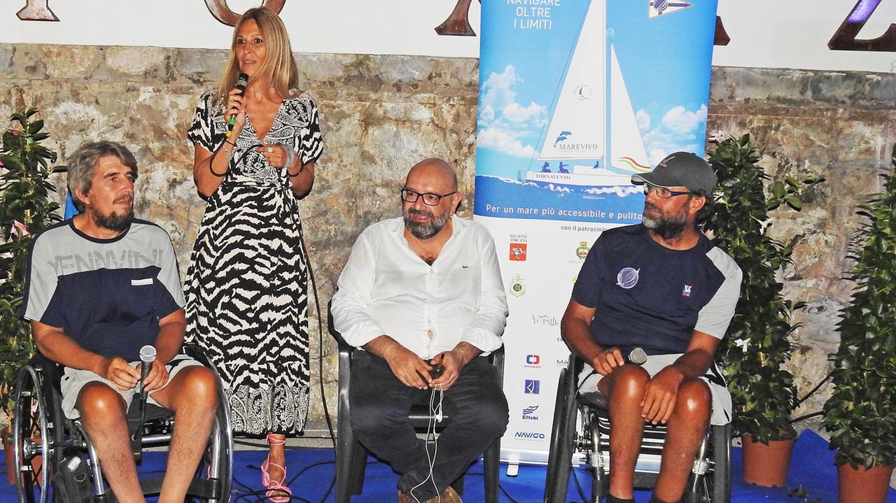 Giro d’Italia a vela e motore elettrico, l’impresa dei due velisti disabili<br>
