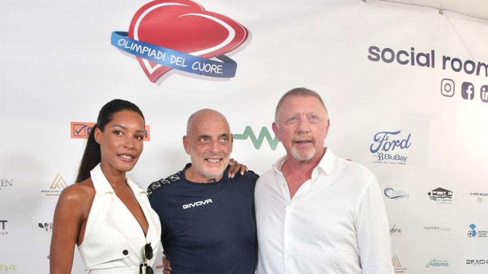 Tennis e solidarietà: Becker in Versilia al Mattone del Cuore