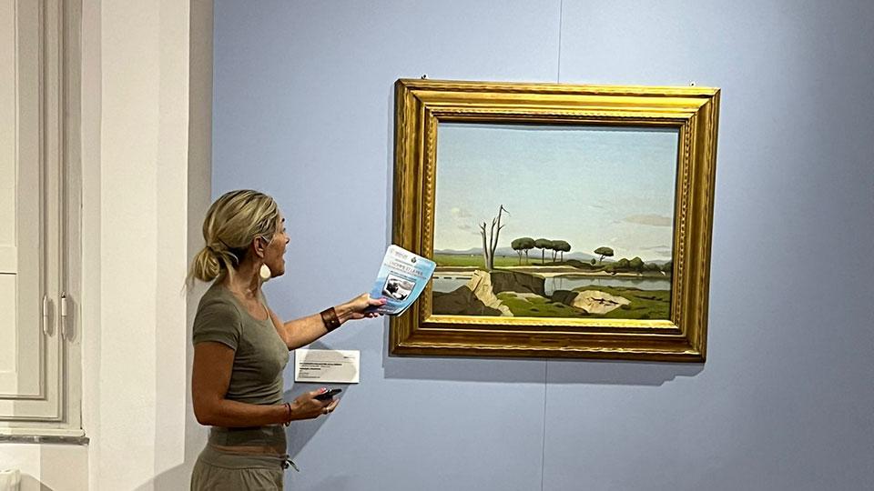 I Macchiaioli, Uffizi al mare a Bibbona<br>
