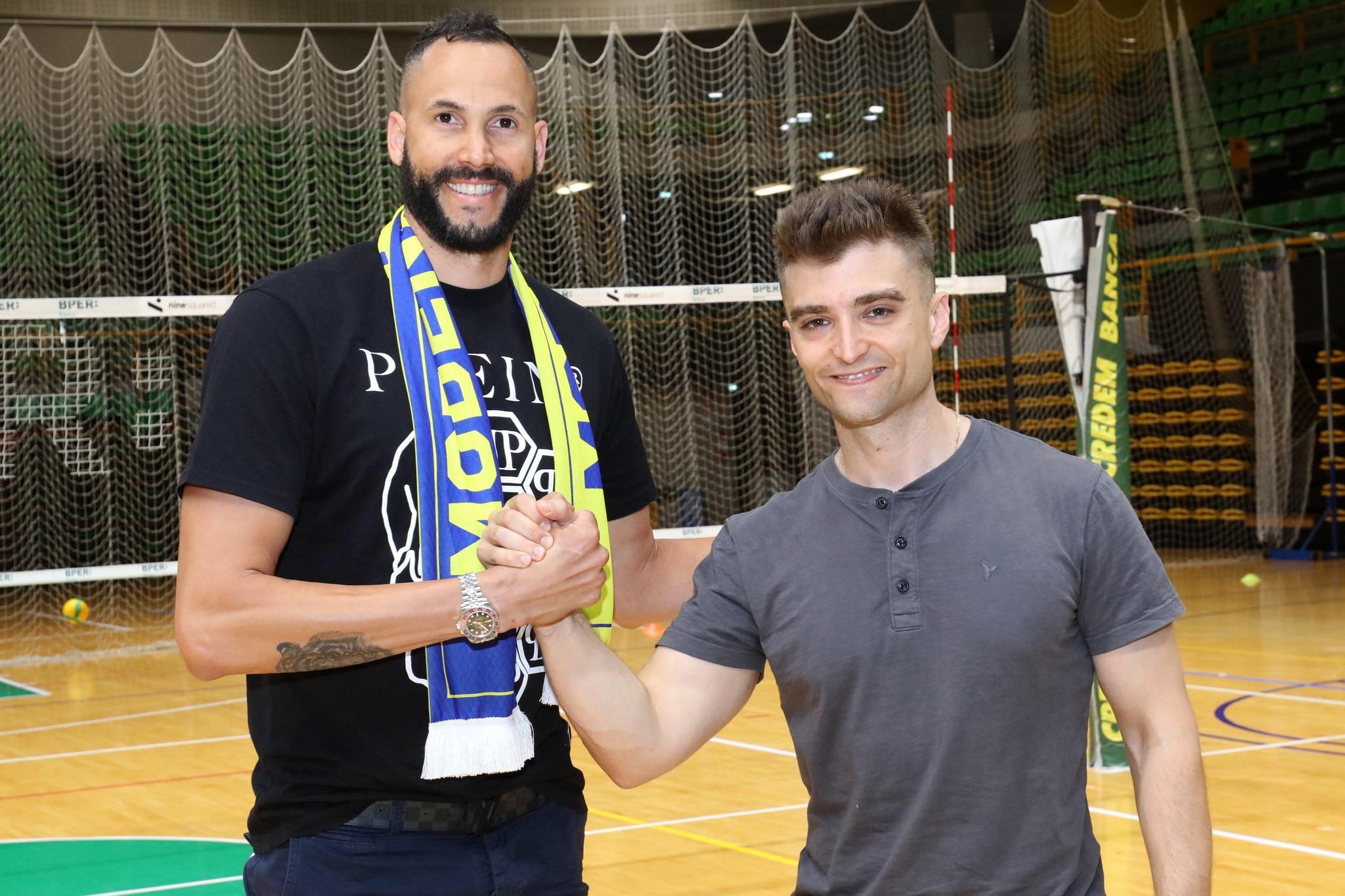 Modena Volley, Juantorena è carico: «Finalmente il PalaPanini dalla mia parte...»<br>
