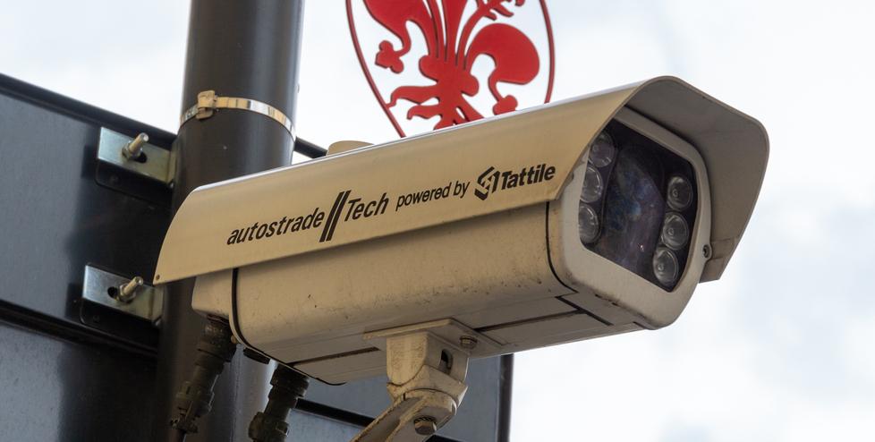 Una delle porte telematiche installate in città