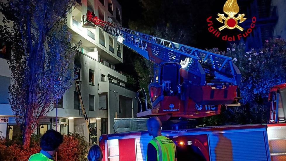 L’intervento dei vigili del fuoco