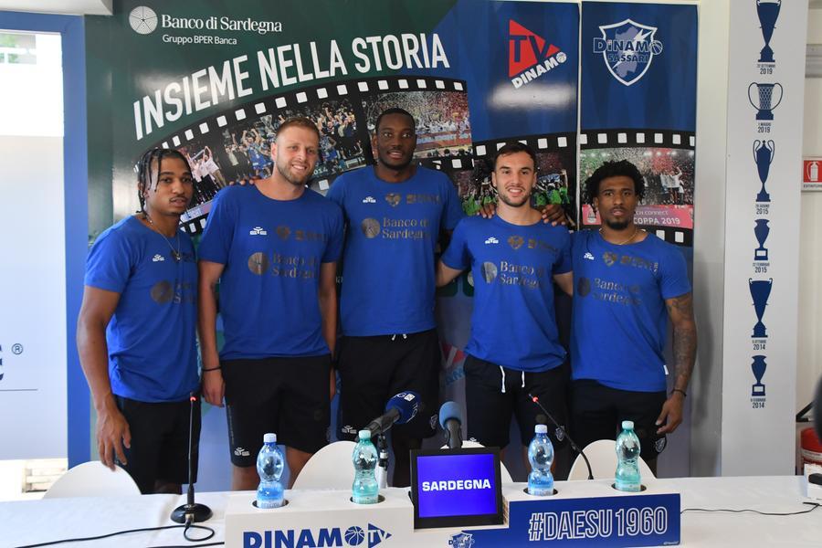 I nuovi Giganti della Dinamo: «A Sassari per dare il massimo»