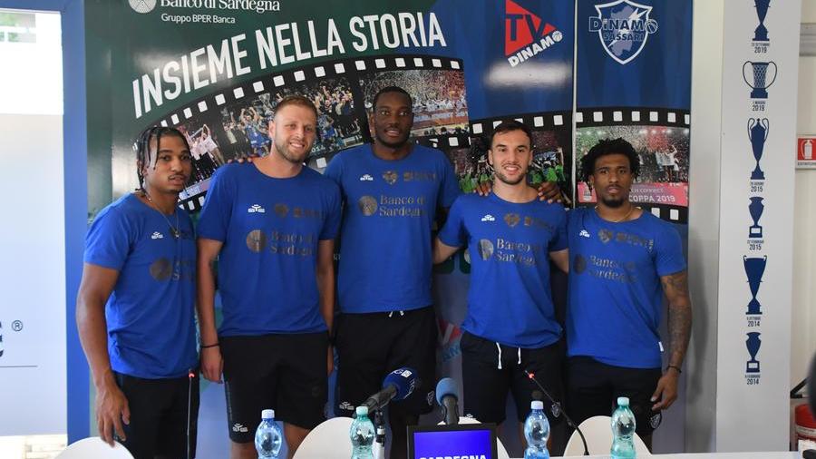 I nuovi Giganti della Dinamo: «A Sassari per dare il massimo»