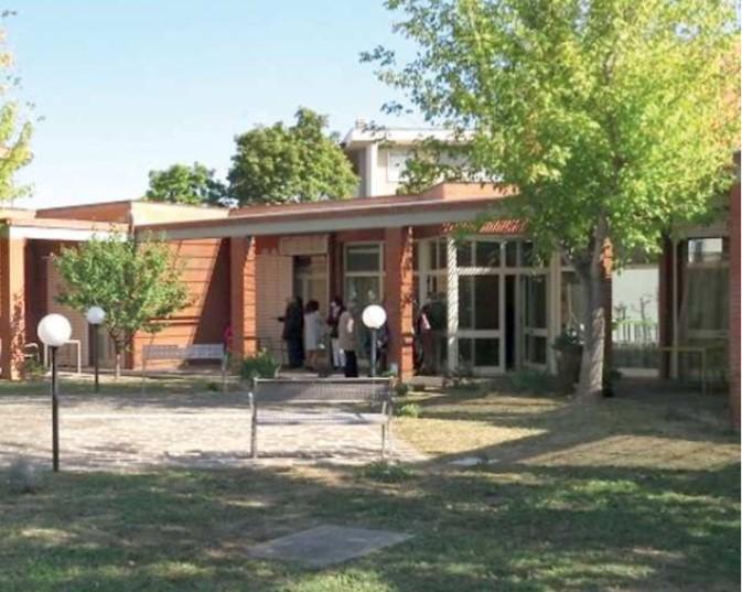 La foto dell’ingresso dell’Hospice San Martino di Empoli