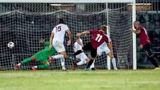 Lo 0-1 per i granata firmato da Ianesi (foto Masini-Silvi)