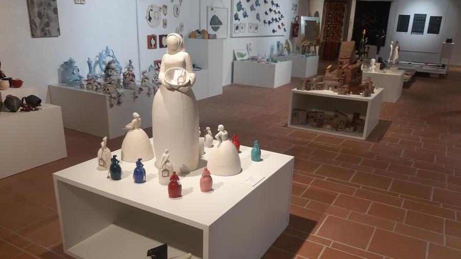 Uno degli spazi della fiera