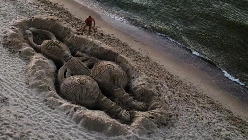 L’arte nuragica scolpita sulla sabbia