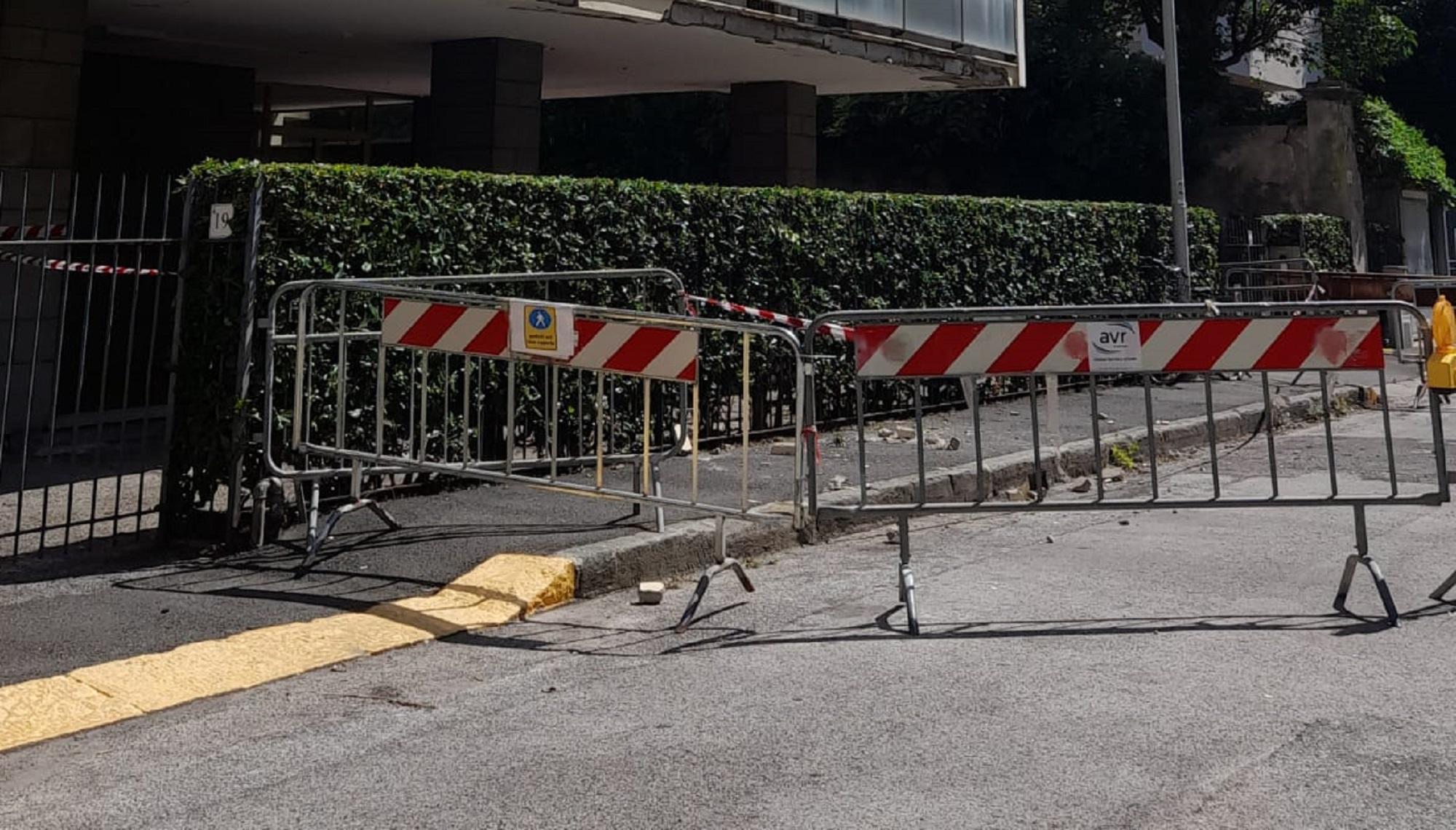 L'area delimitata di via Internari