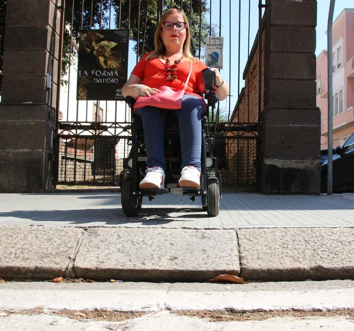 «La mia pedanina portatile per poter accedere al mondo»