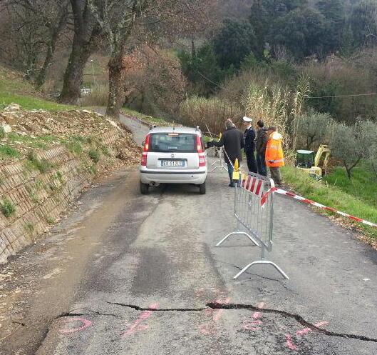 Montemurlo, al via i lavori per la messa in sicurezza della frana in via di Cicignano