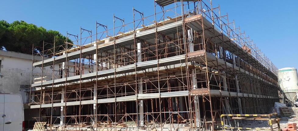 Pisa, un supermercato nell’ex Gea: prende forma il nuovo edificio