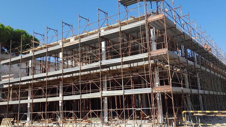 Pisa, un supermercato nell’ex Gea: prende forma il nuovo edificio