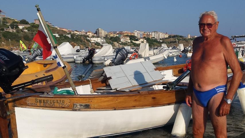 Addio a Gennaro Caramante, mito del mare di Salivoli