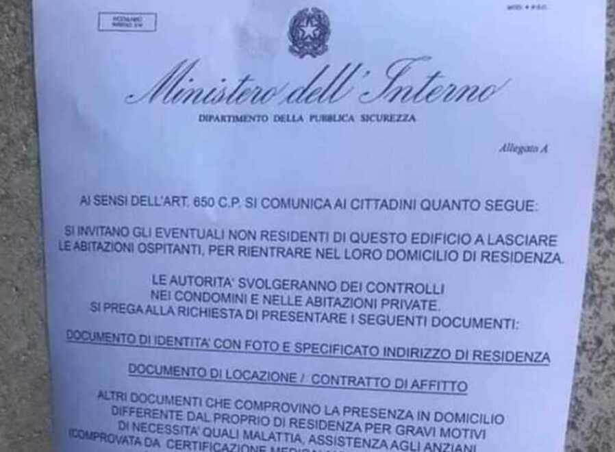 Montecatini, fogli del Viminale per controllare i condomini: tentata truffa dei ladri a danno degli anziani