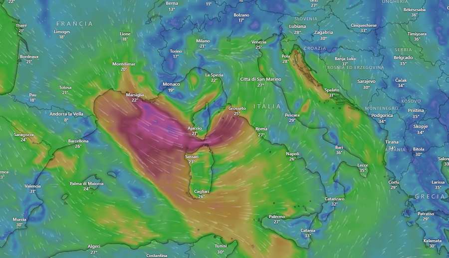 Arriva il ciclone Poppea, rischio uragano mediterraneo