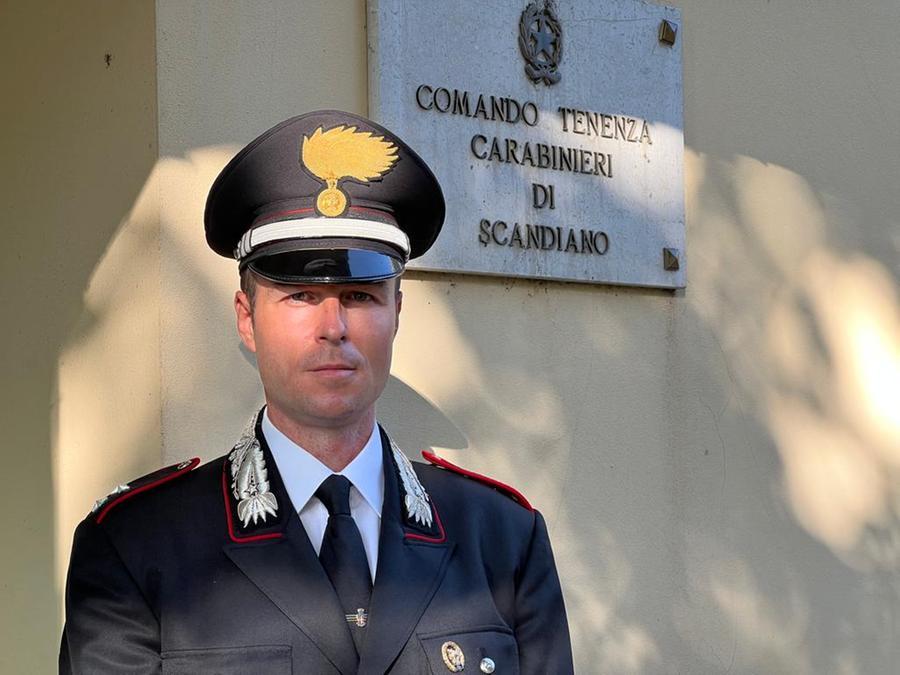 Scatoletti al comando della tenenza carabinieri di Scandiano