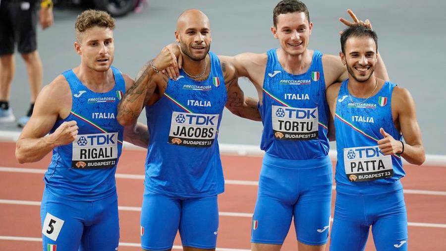 Mondiali di atletica, l’Italia vince l’argento nella staffetta 4x100 maschile
