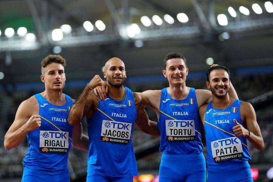 Atletica, ai Mondiali la staffetta azzurra 4x100 è argento. Oro agli Usa