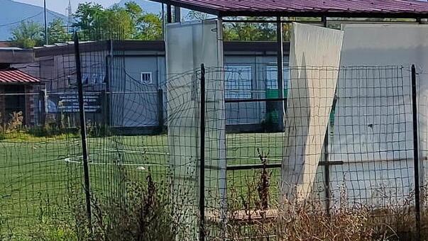 Lo stadio Quartieri di Aulla