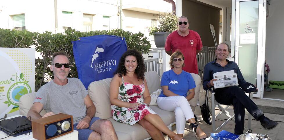 I cetacei protagonisti dell’evento&nbsp;di TirrenoBlu al Nuova Italia di Viareggio<br>
