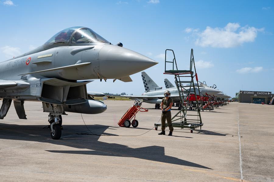 Grosseto, parte l’esercitazione aerea nazionale “Typhoon Flag 23”