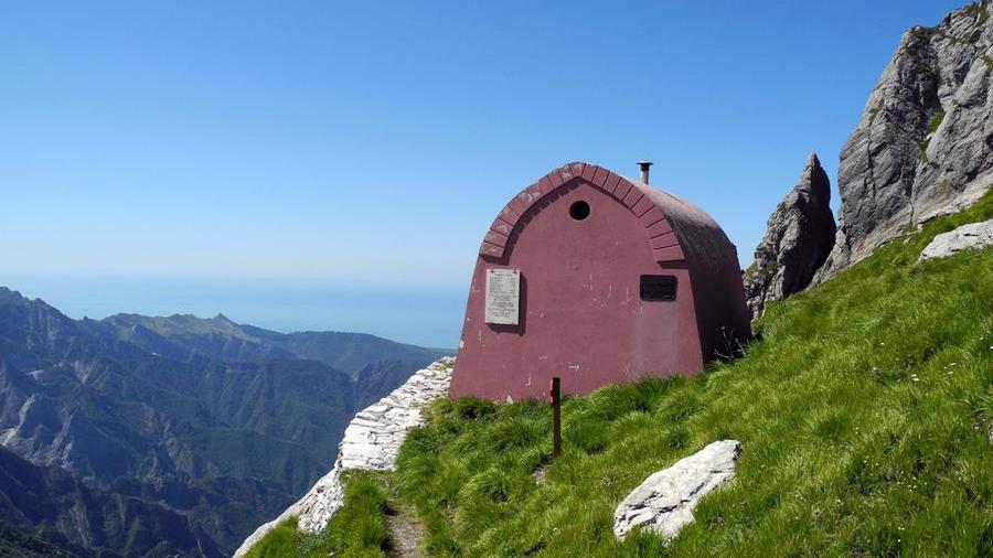 Il rifugio Aronte 