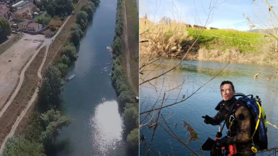 Vecchiano, scoperto nel Serchio un ponte sommerso da circa mille anni
