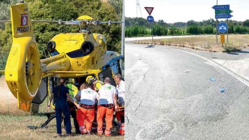 Scontro sulla via Mammianese, morto dopo una settimana il ciclista investito da un’auto