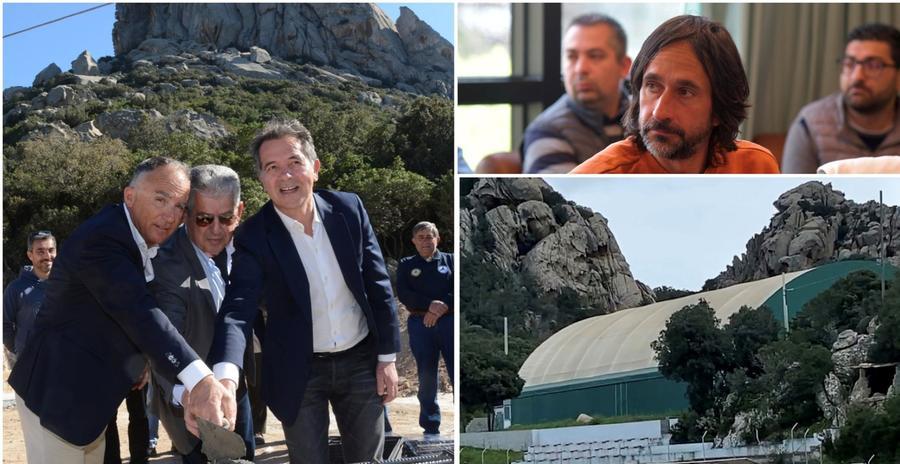 
	La simbolica posa della prima pietra, il consigliere Eugenio Carbini e la palestra di San Pantaleo mai aperta&nbsp;

