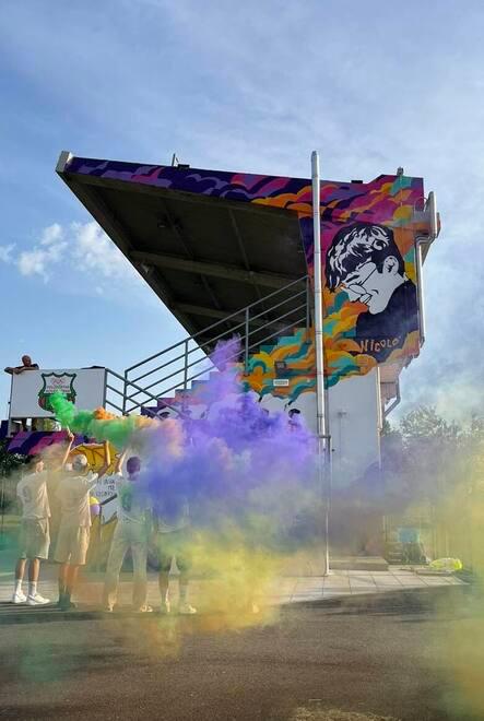 Novi di Modena. Un murales per Nicolò: «Resterai sempre nel cuore di Rovereto»<br>
