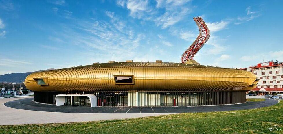 Una veduta del museo Pecci